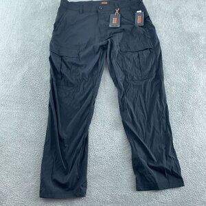 Bass Outdoor Mens All Grounds Cargo Tech Pants Size 38 Nylon/Spandex NWT 4304